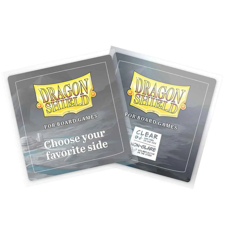 Board Game Sleeves: Clear/Non Glare - Square (100) - Arcane Tinmen - Accessories