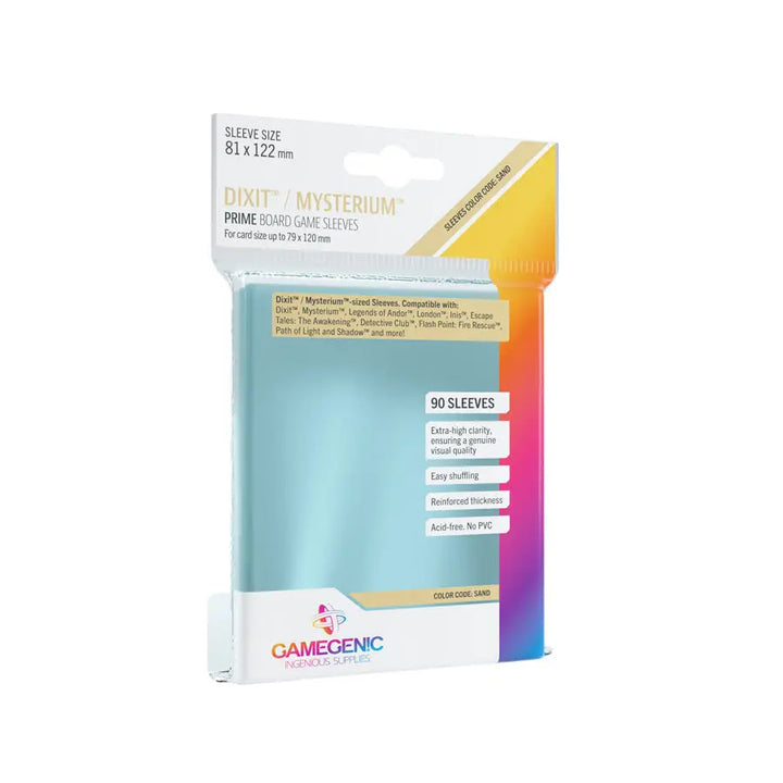 Board Game Sleeves: Prime -Dixit -Sand (90) - Gamegenic - Accessories
