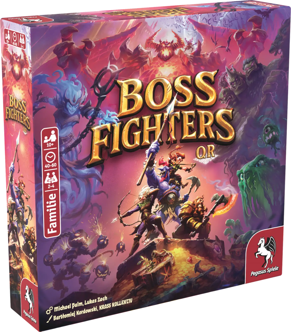 Boss Fighters QR (DE) - Pegasus Spiele - Board Games