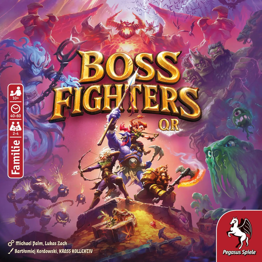 Boss Fighters QR (DE) - Pegasus Spiele - Board Games
