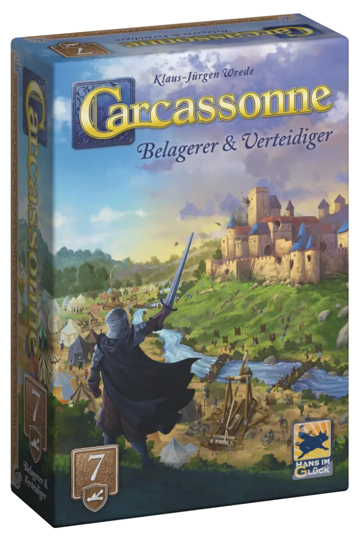 Carcassonne: Belagerer & Verteidiger (DE) - Hans im Glück - Board Games
