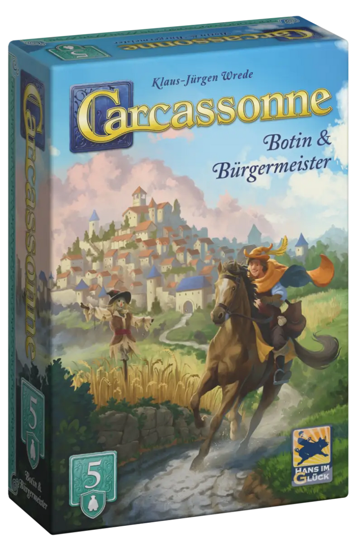 Carcassonne: Botin & Bürgermeister (DE) - Hans im Glück - Board Games