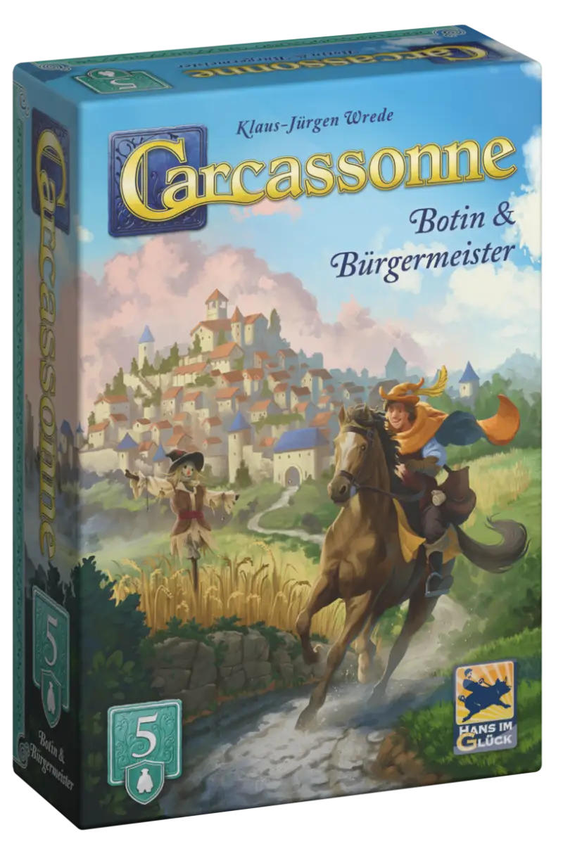 Carcassonne: Botin & Bürgermeister (DE) - Hans im Glück - Board Games
