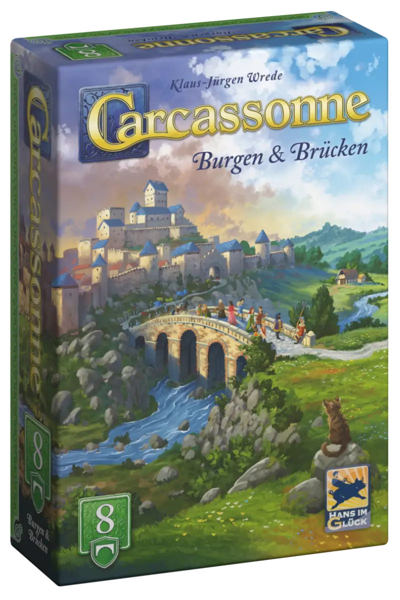 Carcassonne: Brücken Burgen (DE) - Hans im Glück - Board Games