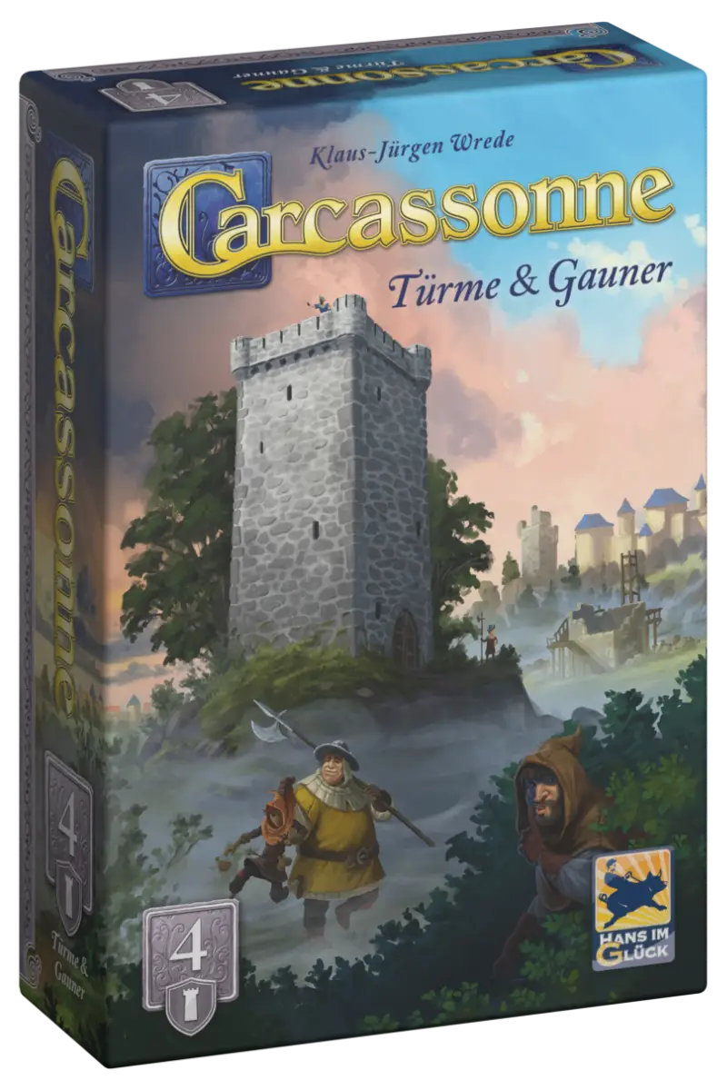 Carcassonne: Türme & Gauner (DE) - Hans im Glück - Board Games