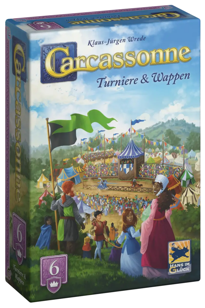 Carcassonne: Turniere & Wappen (DE) - Hans im Glück - Board Games