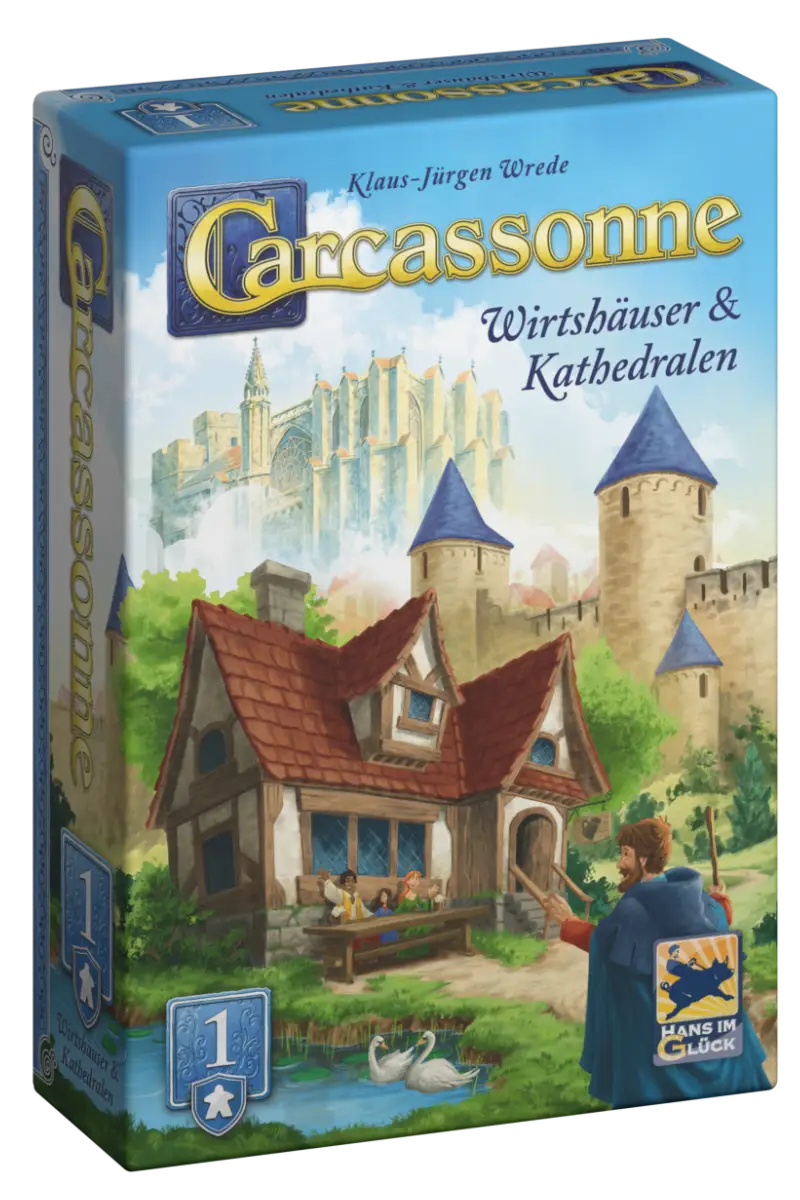 Carcassonne: Wirtshäuser & Kathedralen (DE) - Hans im Glück - Board Games