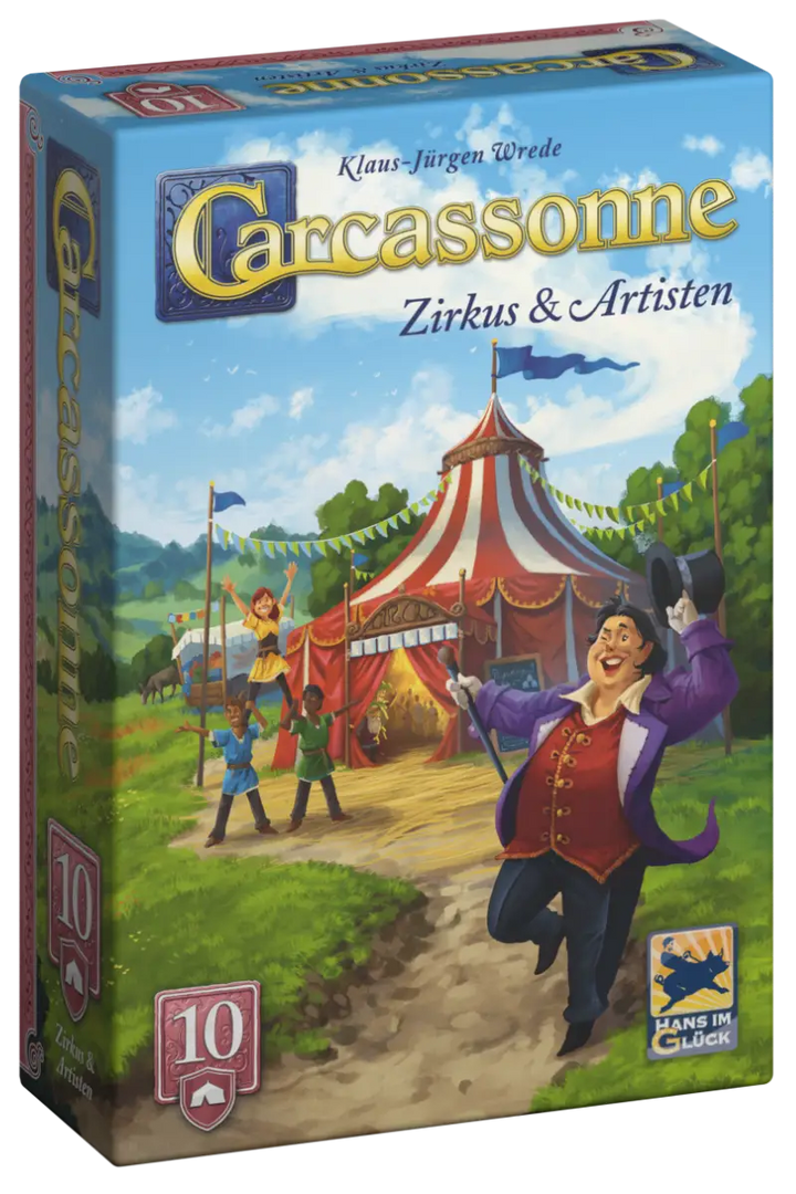 Carcassonne: Zirkus & Artisten (DE) - Hans im Glück - Board Games