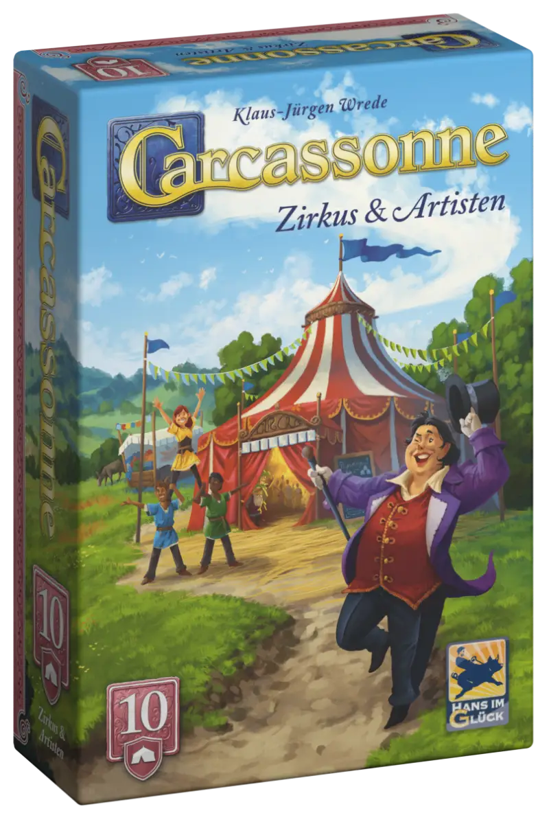 Carcassonne: Zirkus & Artisten (DE) - Hans im Glück - Board Games