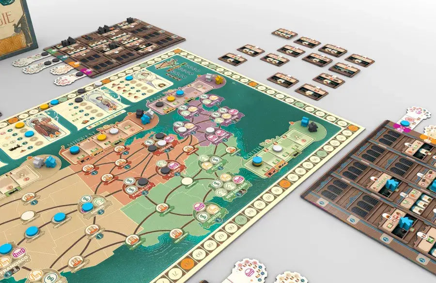 Carnegie Kickstarter Deluxe (EN) - Quined Games - Board Games