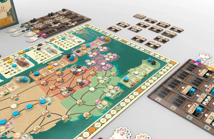 Carnegie Kickstarter Deluxe (EN) - Quined Games - Board Games