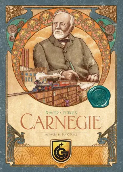 Carnegie Kickstarter Deluxe (EN) - Quined Games - Board Games