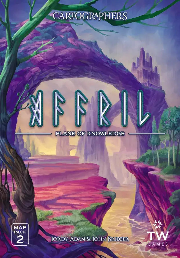 Cartographers: Affril - Map Pack 2 (EN) - Thunderworks Games - Board Games