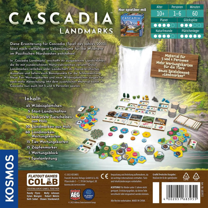 Cascadia: Landmarks (DE) - KOSMOS - Board Games