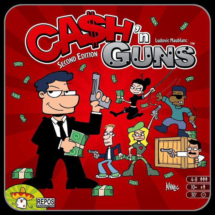 Cash N’ Guns (EN) - Repos Production - Board Games