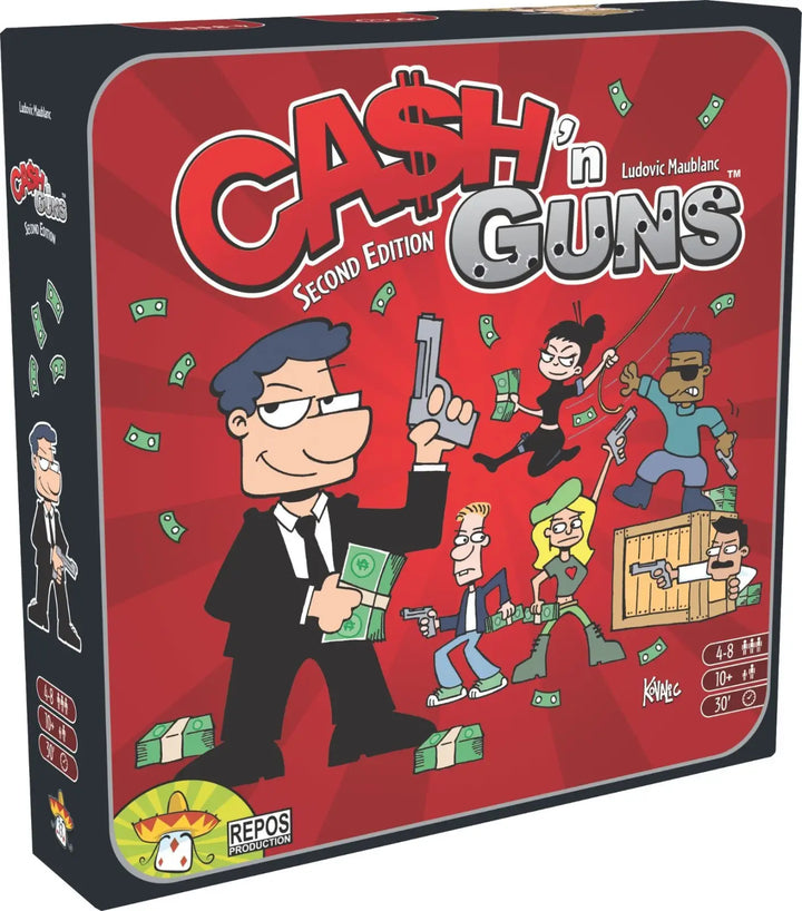 Cash N’ Guns (EN) - Repos Production - Board Games