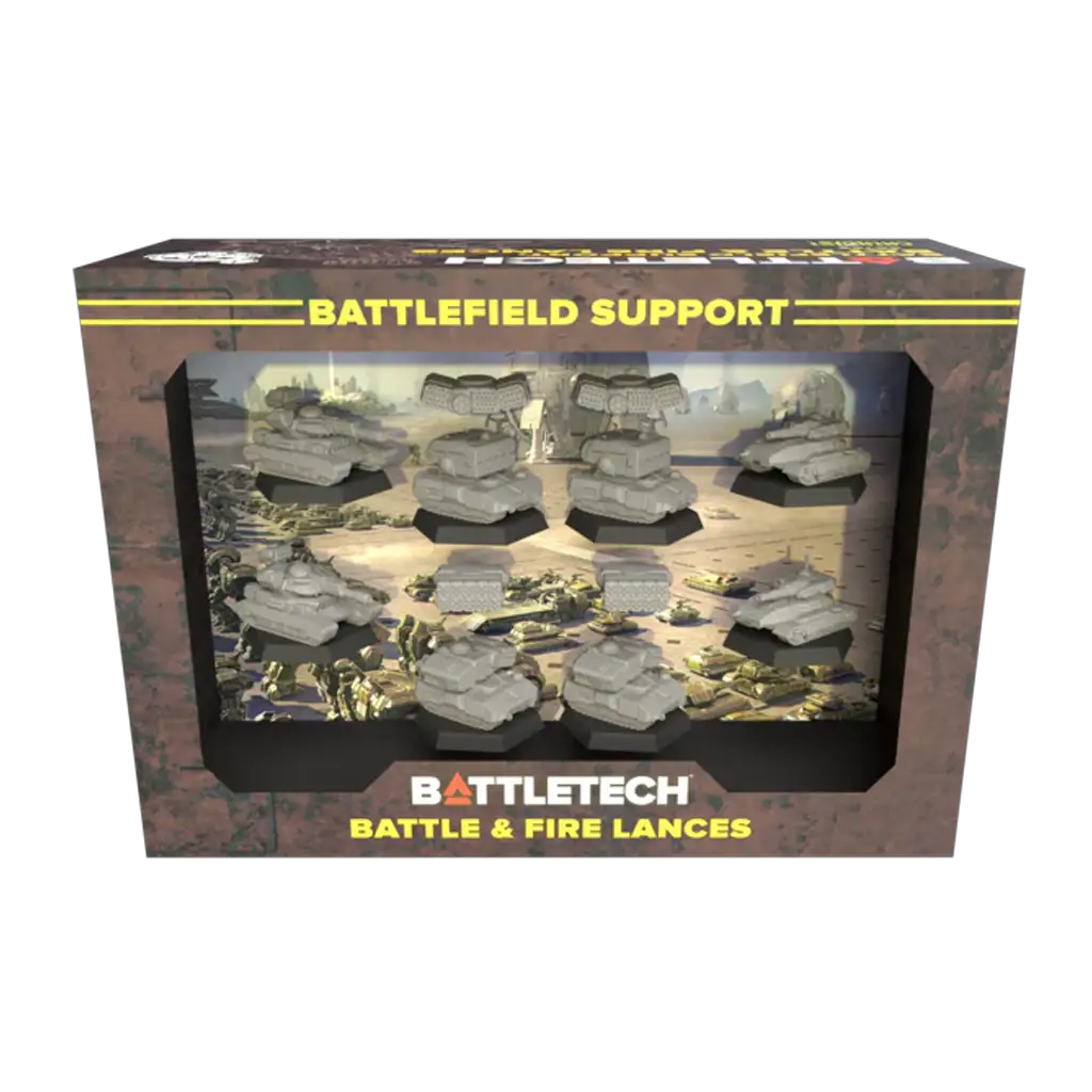 BattleTech: Battlefield Support - Battle & Fire Lance (EN) - Catalyst Game Labs - Miniature Games