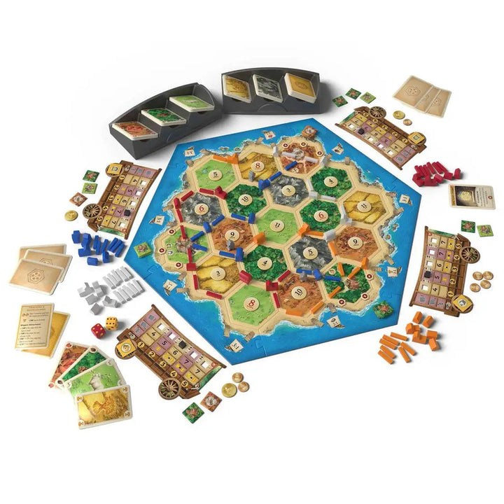 Catan: 6th Edition - Traders & Barbarians (EN) - Catan Studios - Board Games