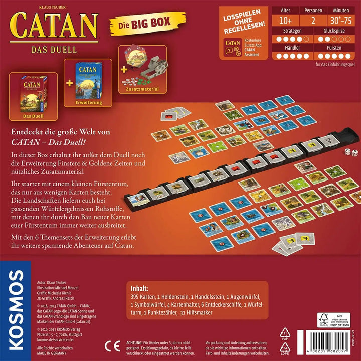 Catan: Das Duell – Big Box (DE) - KOSMOS - Board Games