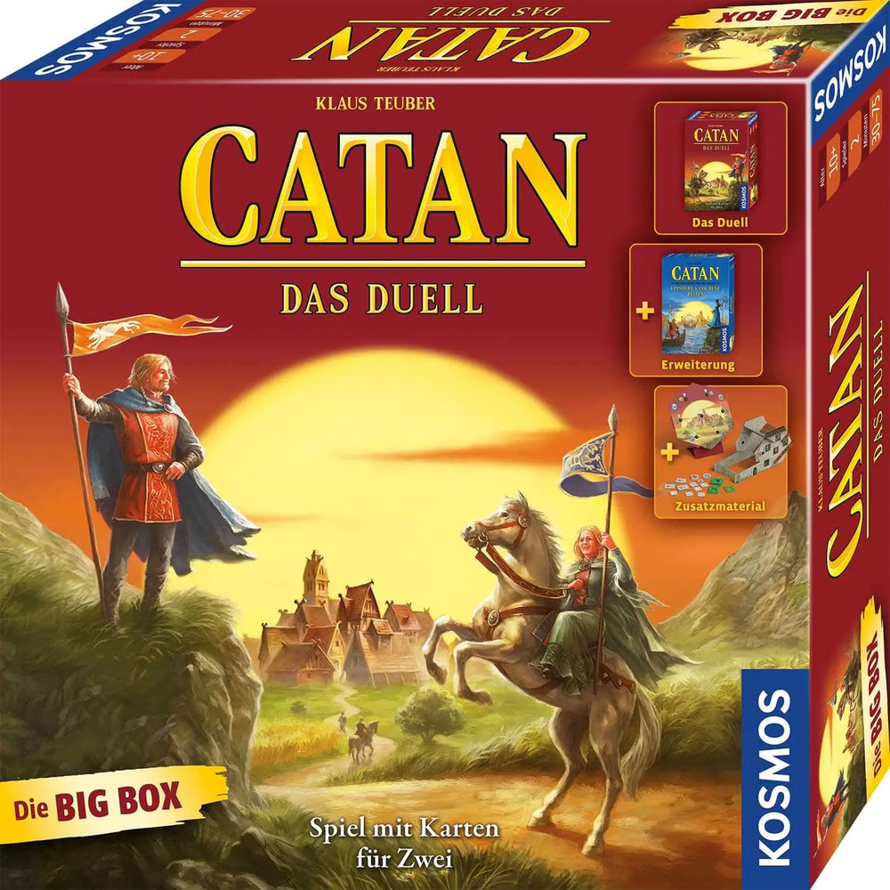 Catan: Das Duell – Big Box (DE) - KOSMOS - Board Games