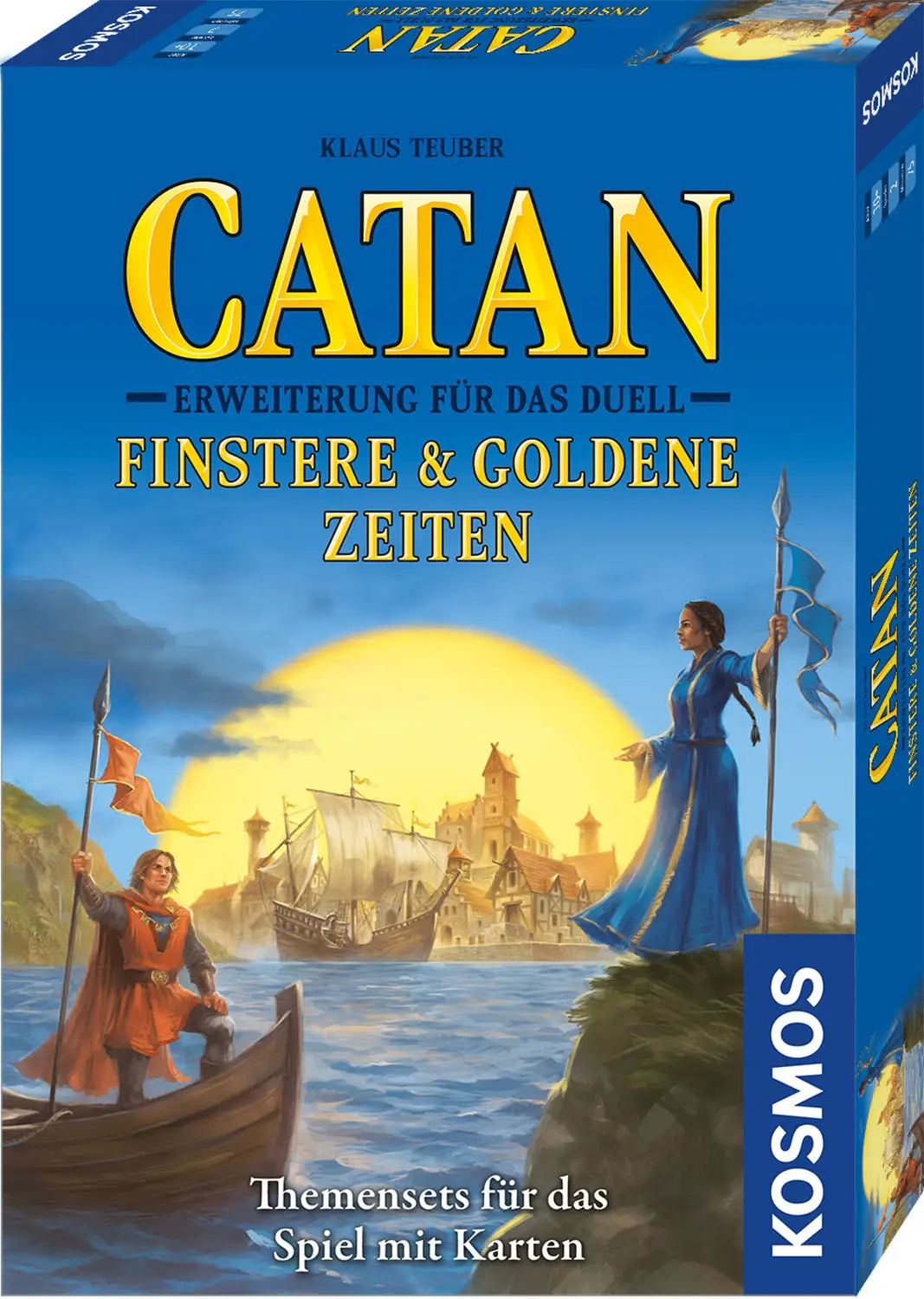 Catan: Das Duell - Finstere & Goldene Zeiten (DE) - Kosmos - Board Games