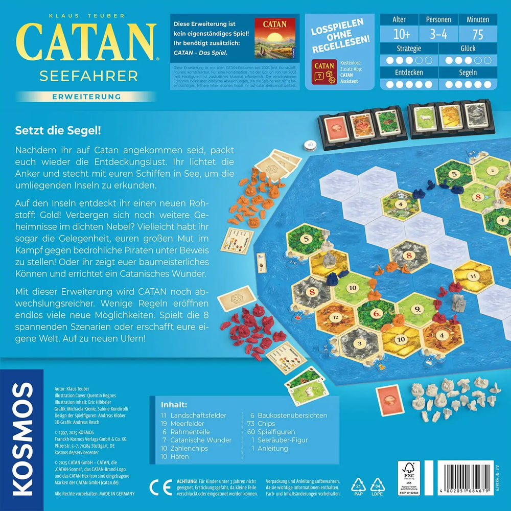 Catan: Seefahrer (DE) - Kosmos - Board Games