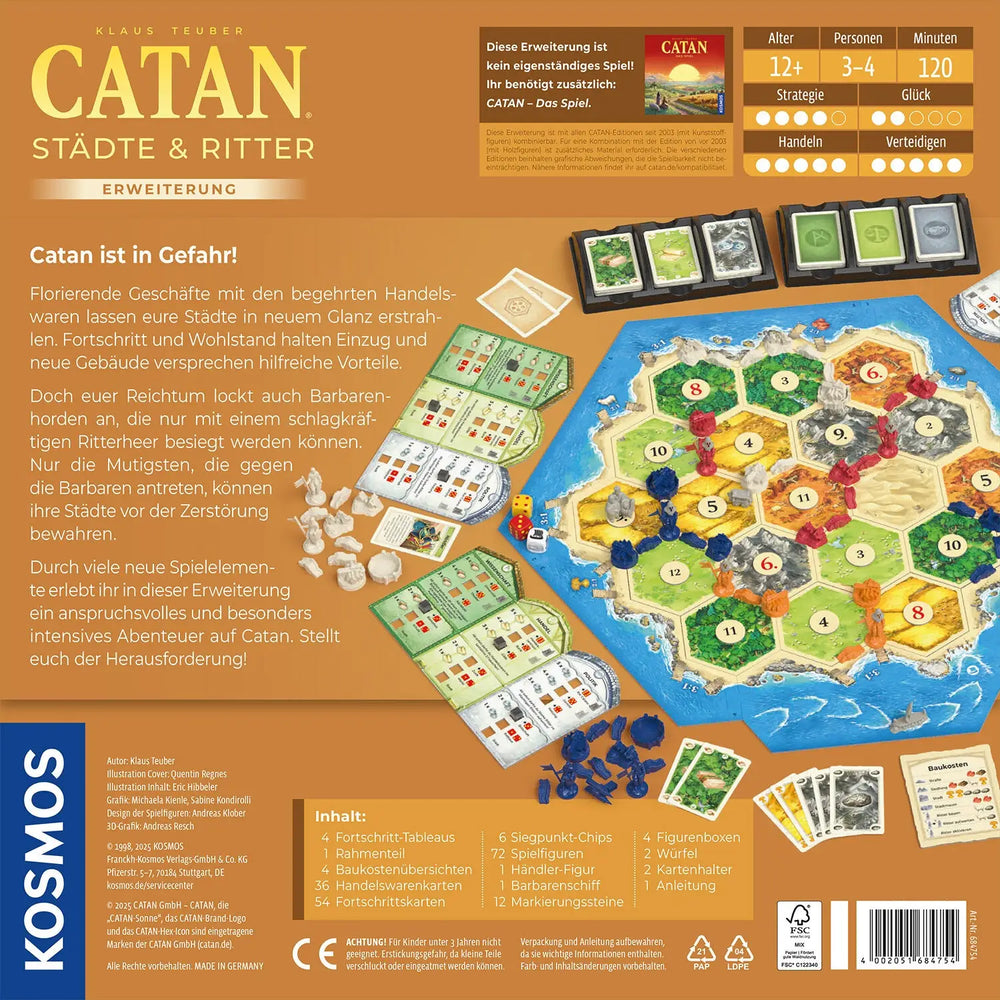 Catan: Städte & Ritter (DE) - Kosmos - Board Games
