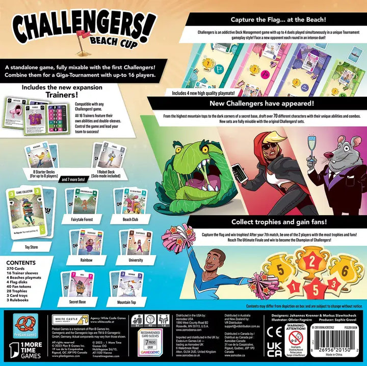 Challengers! Beach Cup (EN) - Z Man Games - Board Games