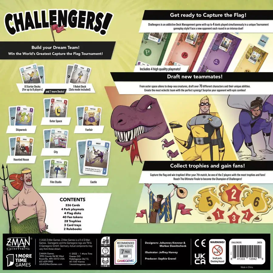 Challengers (EN) - Z Man Games - Board Games