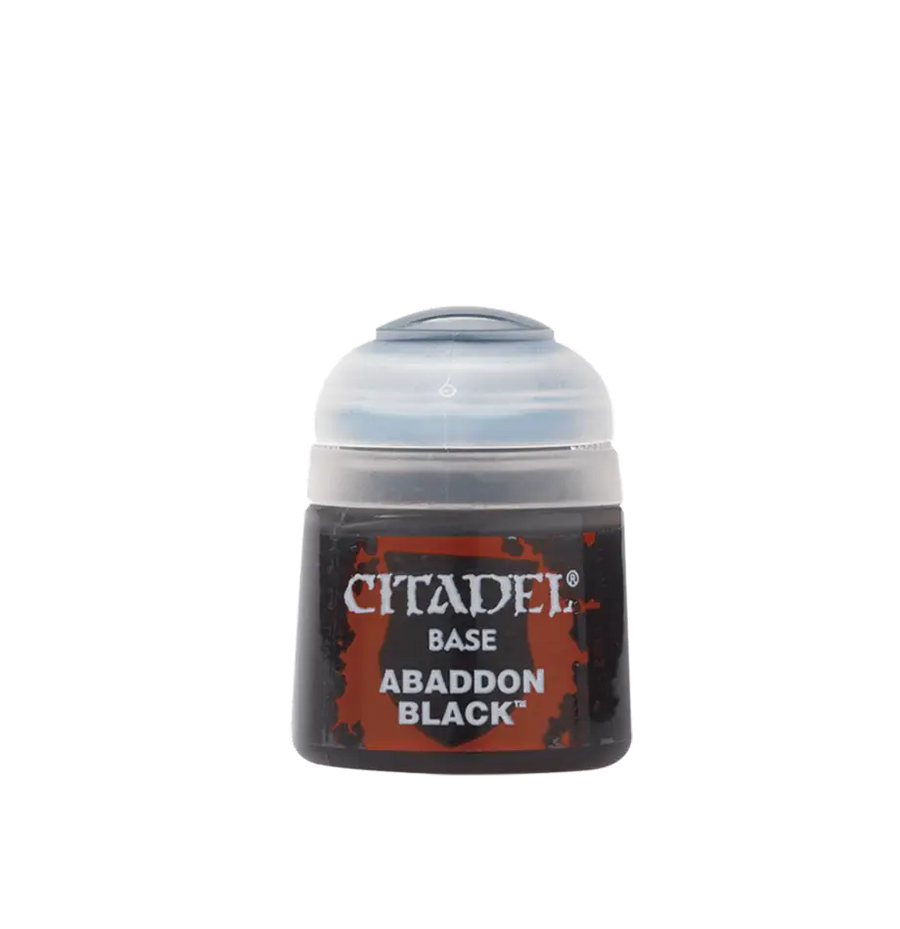 Citadel Colors: Base - Abaddon Black (12ml) - Games Workshop - Accessories