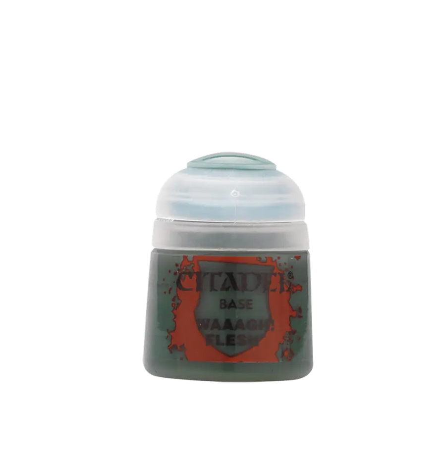 Citadel Colors: Base - Waaagh! Flesh (12ml) - Games Workshop - Accessories