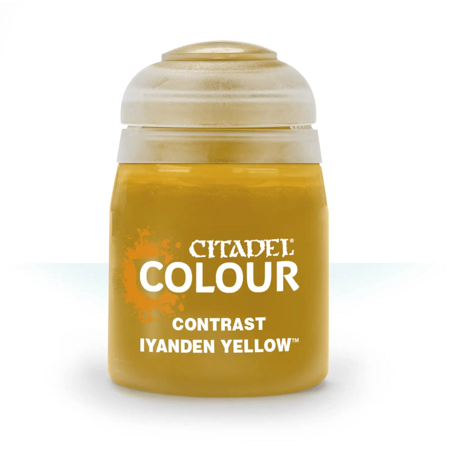 Citadel Colors: Contrast - Iyanden Yellow (18ml) - Games Workshop - Accessories