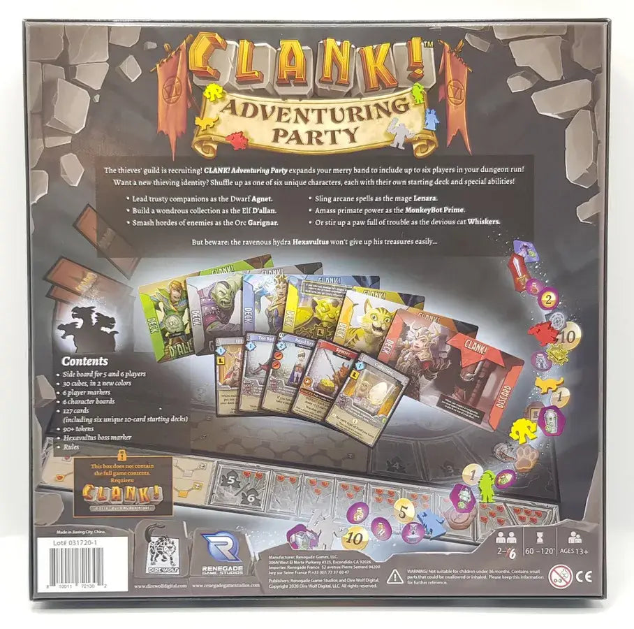 Clank!: Adventuring Party (EN) - Dire Wolf - Board Games