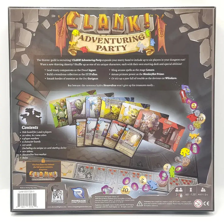 Clank!: Adventuring Party (EN) - Dire Wolf - Board Games