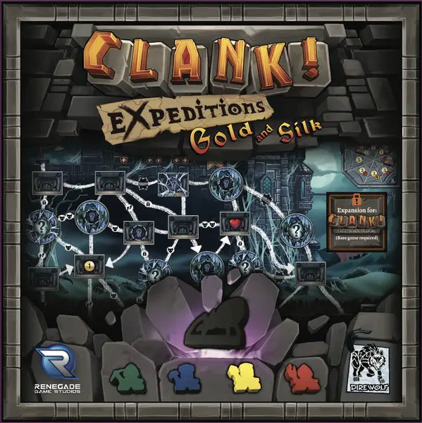 Clank!: Expeditions - Gold and Silk (EN) - Dire Wolf - Board Games