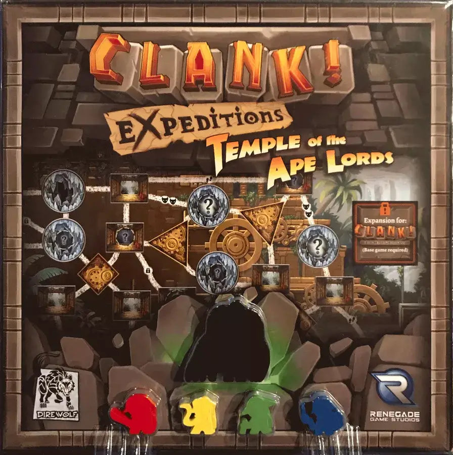 Clank!: Expeditions - Temple of the Ape Lords (EN) - Dire Wolf - Board Games
