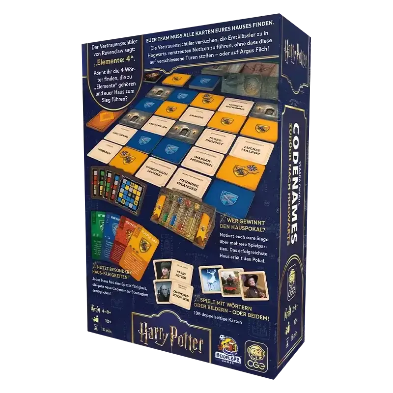 Codenames: Zurück nach Hogwarts (DE) - Czech Games Edition - Board Games