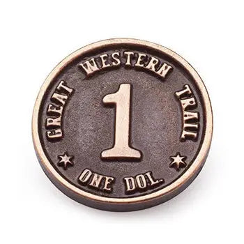 Great Western Trail New Zealand: Metal Coins - Moedas & Co. - Coins