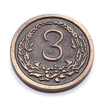Scythe: Metal Coins - Moedas & Co. - Coins