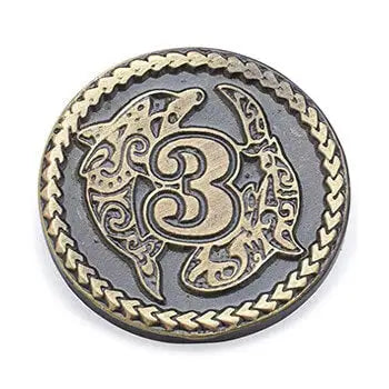 Spirit Island Jagged Earth: Metal coins - Moedas & Co. - Coins