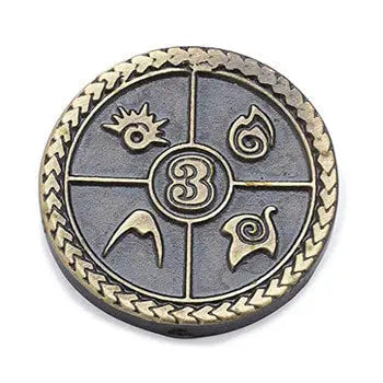 Spirit Island Jagged Earth: Metal coins - Moedas & Co. - Coins