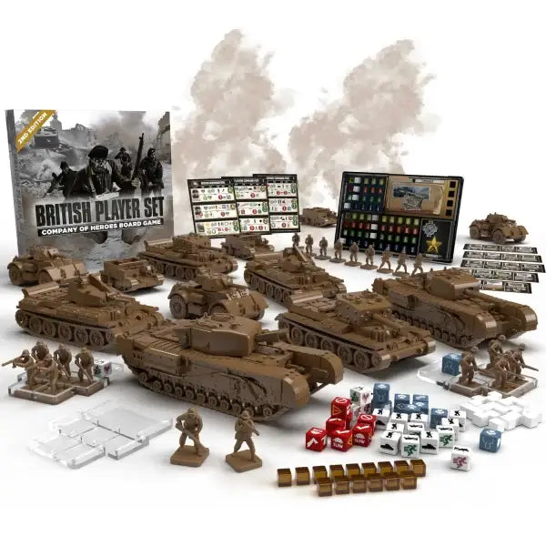 Company of Heroes: 2nd Edition - British - Player Set (EN) - Bad Crow Games - Board Games