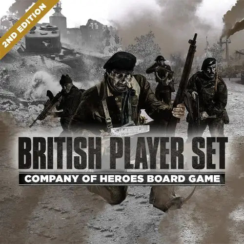 Company of Heroes: 2nd Edition - British - Player Set (EN) - Bad Crow Games - Board Games