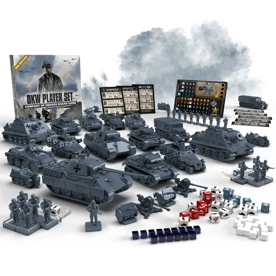 Company of Heroes: 2nd Edition - OKW - Player Set (EN) - Bad Crow Games - Board Games