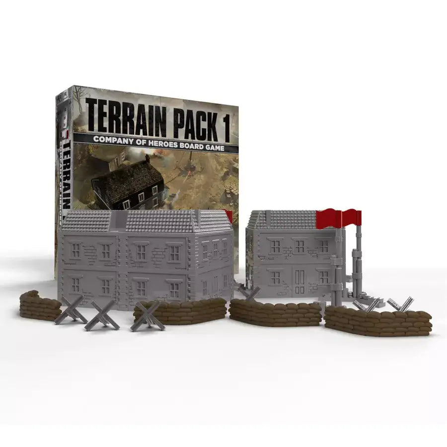 Company of Heroes: 2nd Edition - Terrain Pack 1 - Bad Crow Games - Board Games