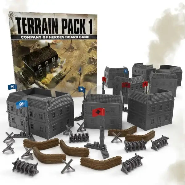 Company of Heroes: 2nd Edition - Terrain Pack 1 (EN) - Bad Crow Games - Board Games