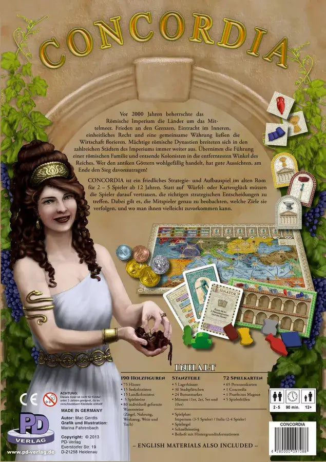 Concordia (DE) - PD-Verlag - Board Games