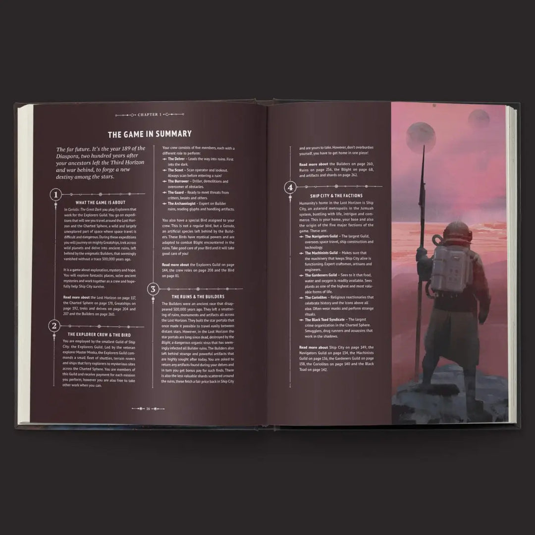 Coriolis RPG: The Great Dark - Core Rules (EN) - Fria Ligan - Roleplaying Games