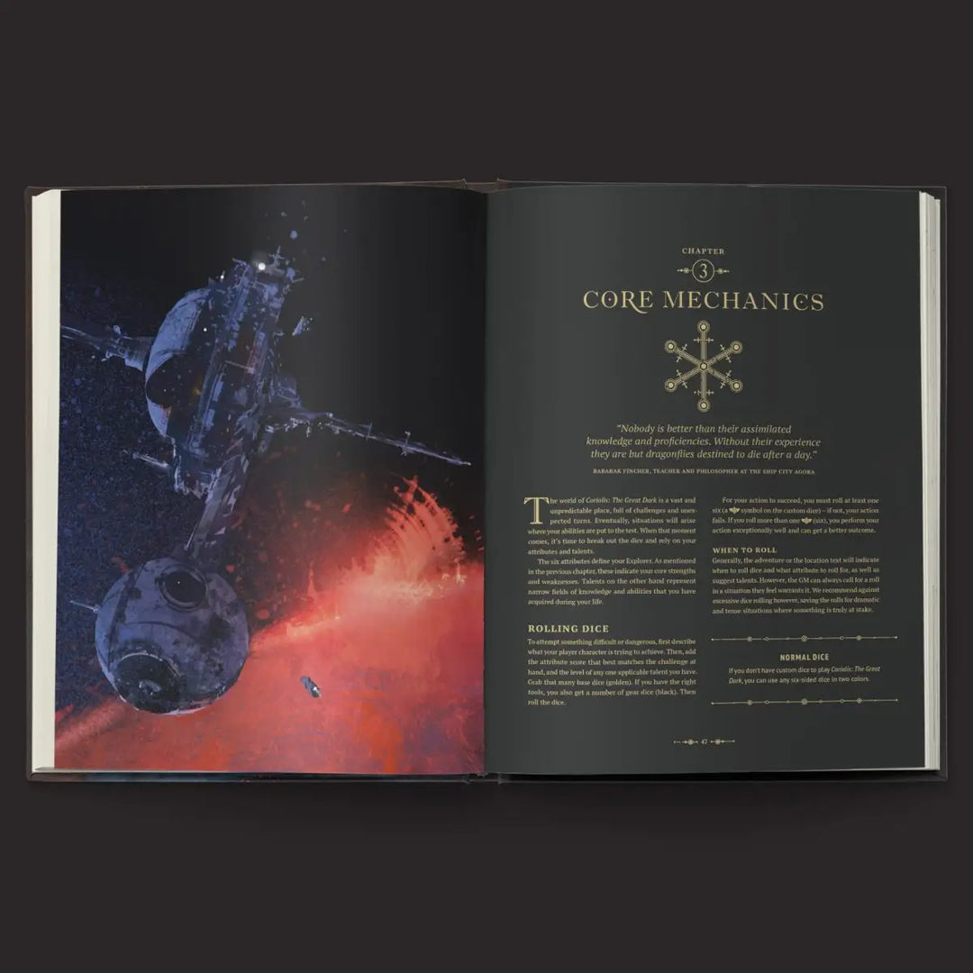 Coriolis RPG: The Great Dark - Core Rules (EN) - Fria Ligan - Roleplaying Games