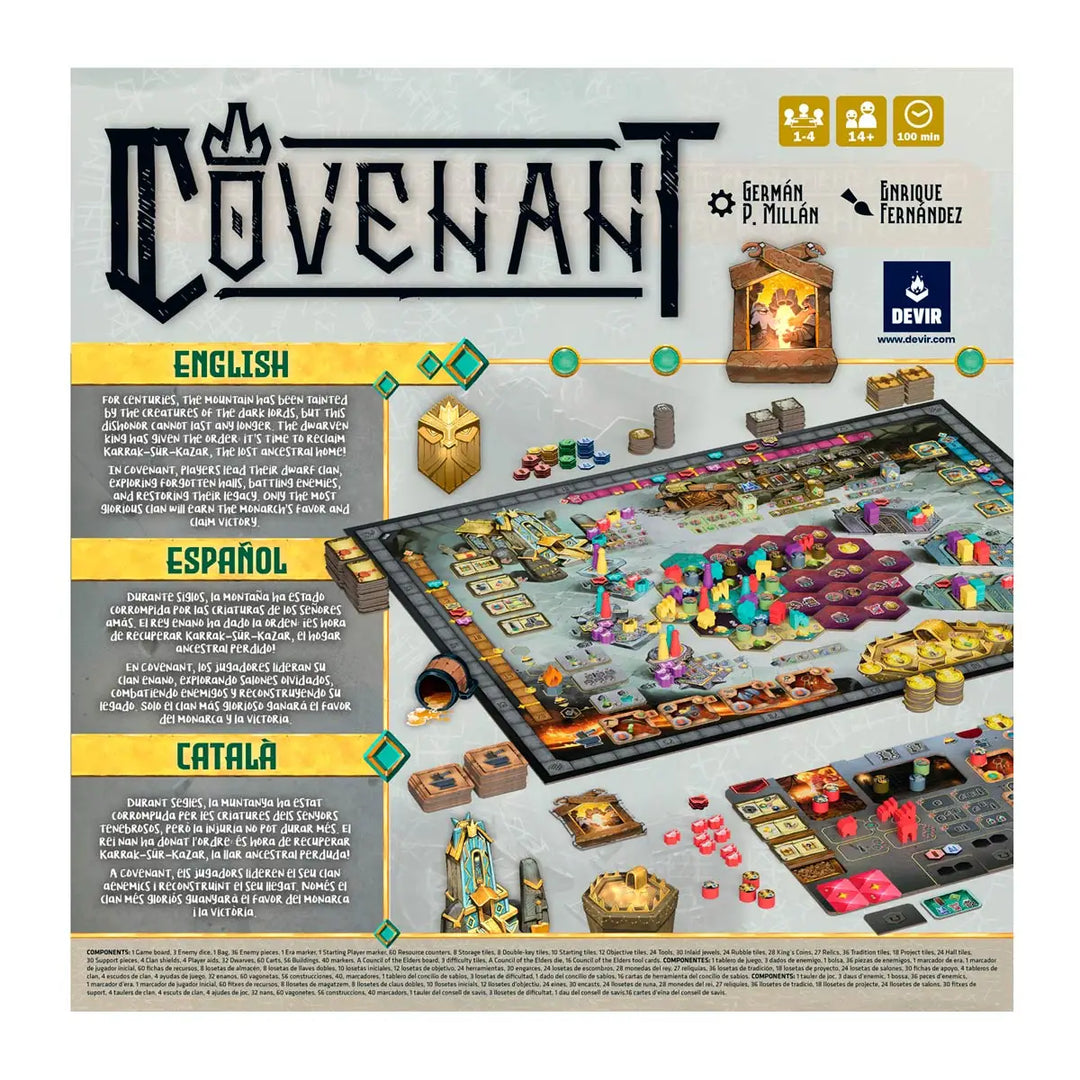 Covenant (EN) - Devir - Board Games